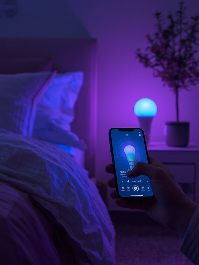 Matter certified smart bulb packaging