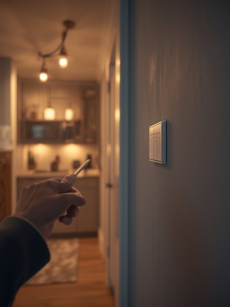 WiFi light switch home automation Google Alexa