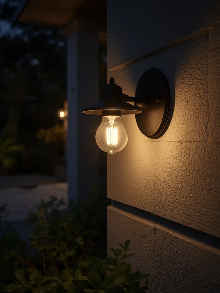 automatic outdoor bulb dusk dawn LED security lighting