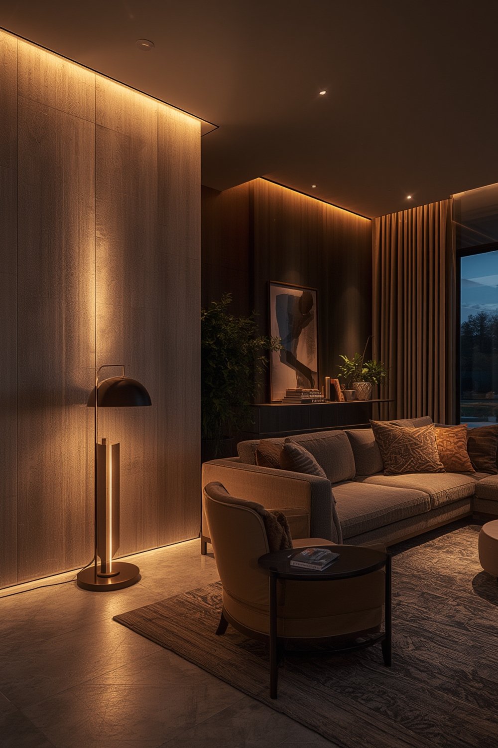 Modern Living Room Lights And Ambient Lighting: 7 Amazing Ways To Transform Your Living Room (Proven Guide) 2 - Illustration 1