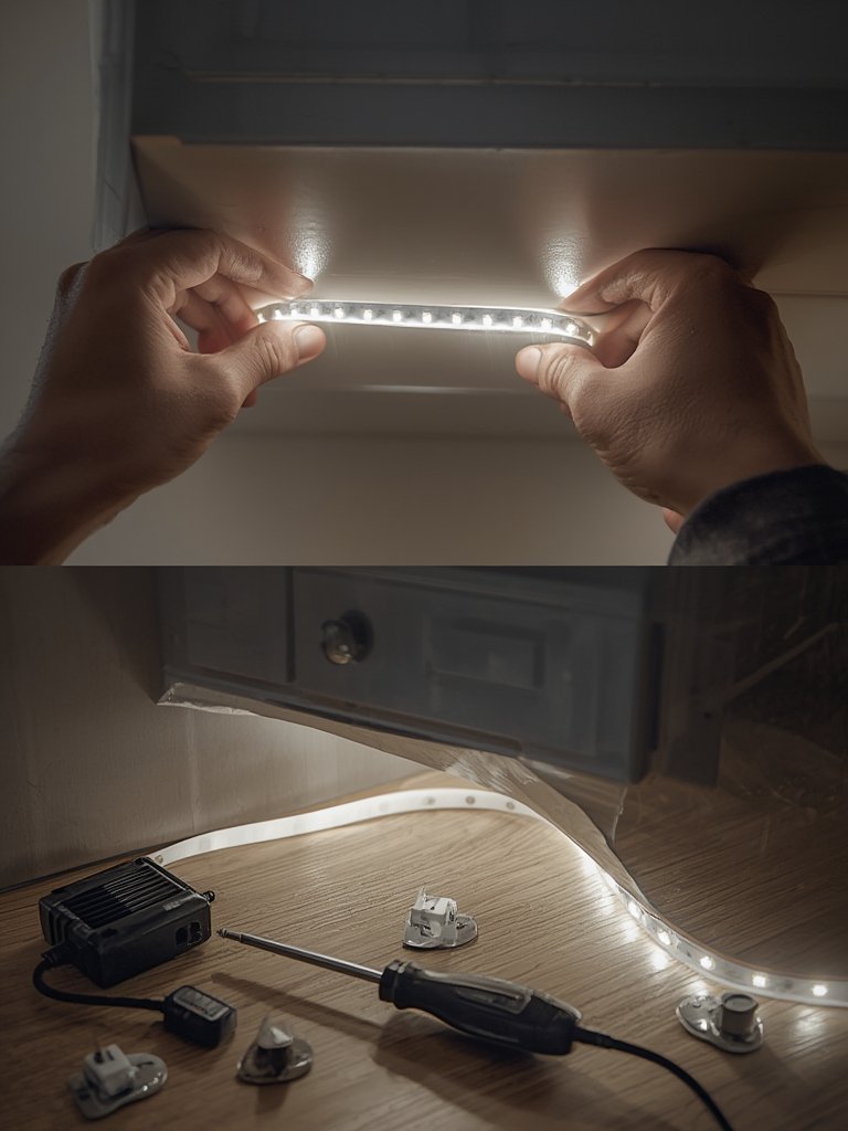 Kitchen LED Strip Lights: 7 Amazing Ways to Transform Your Kitchen (Proven Guide) 3 - Illustration 2