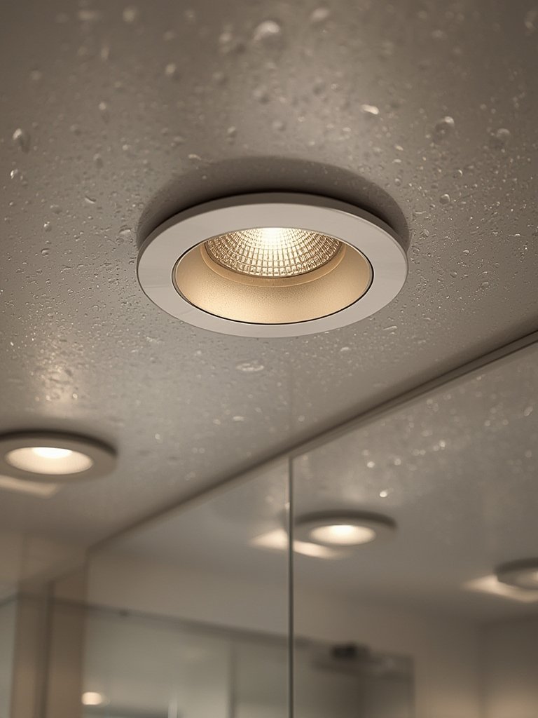 Flush mount light style LED Downlight in living room