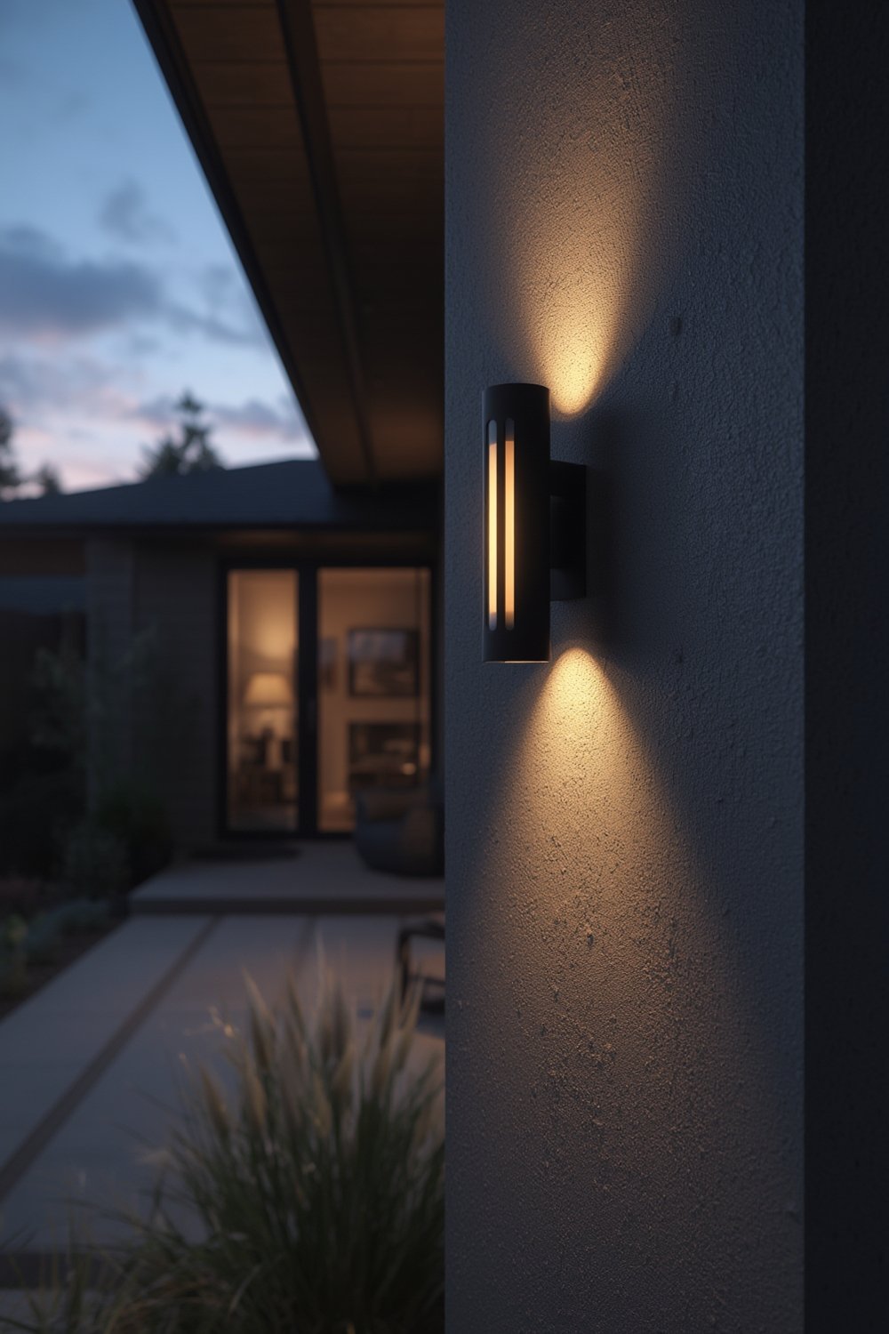 Outdoor Sconce: 7 Ultimate Steps For Amazing Porch Décor In 2026 1 outdoor sconce installed on modern home exterior