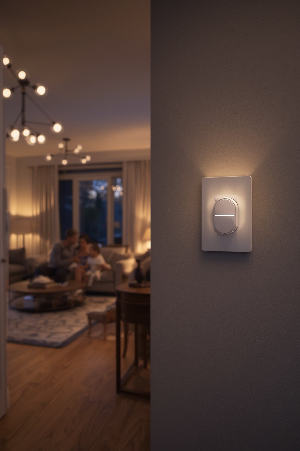 Smart Dimmer: 7 Ultimate Steps For Amazing Lighting Solution 2026 1 smart dimmer in action with Pico remote and wall bracket