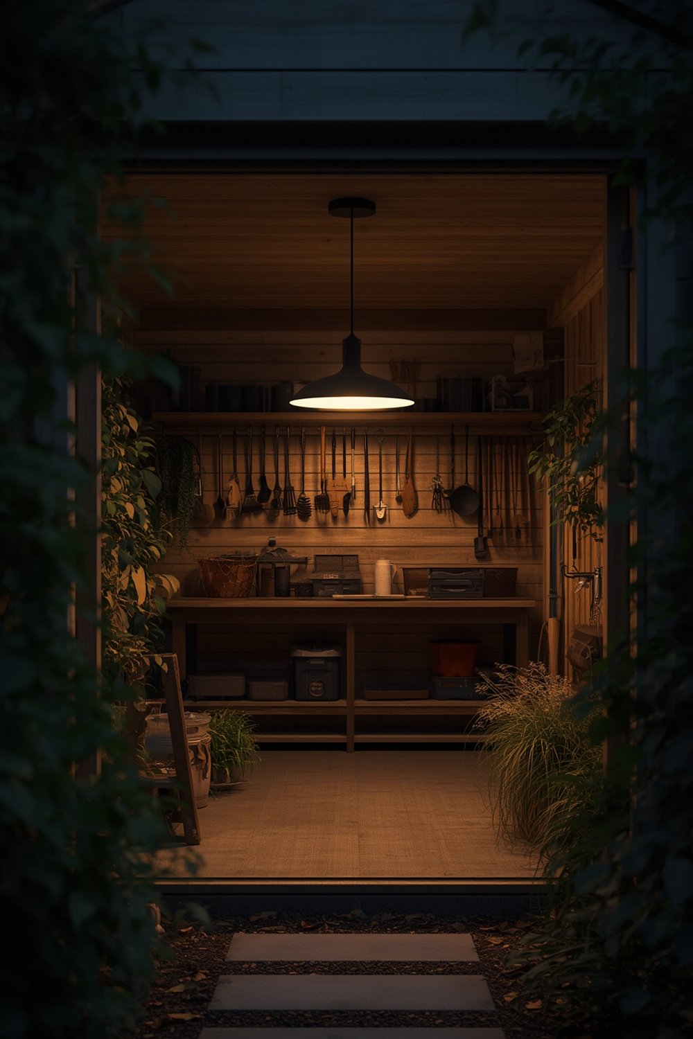 Solar Pendant: 7 Ultimate Secrets For Amazing Shed Lighting In 2026 1 solar pendant in use