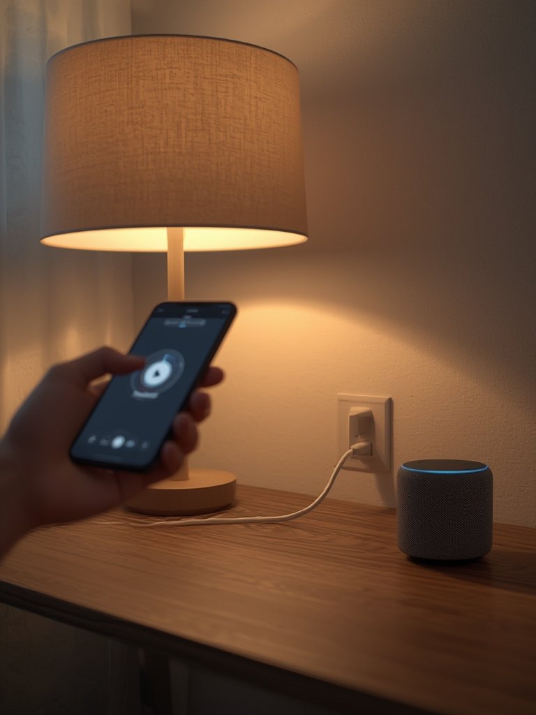 wifi outlet plug voice control scene
