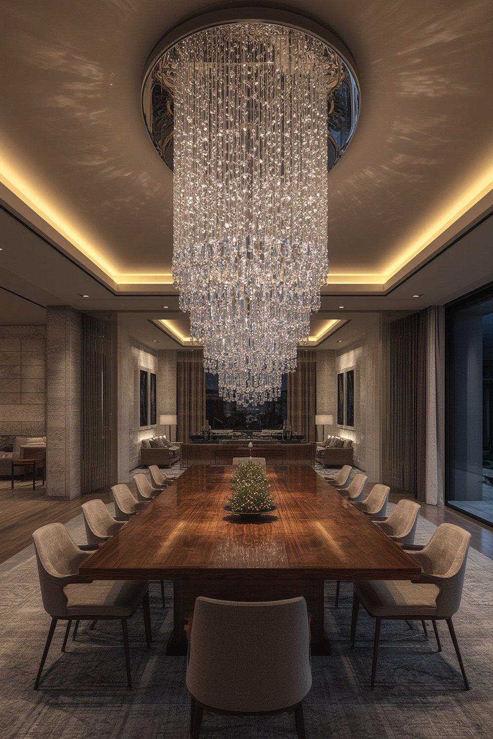 crystal chandelier - LIUMANG Modern Elegant 12 Light ceiling light fixture