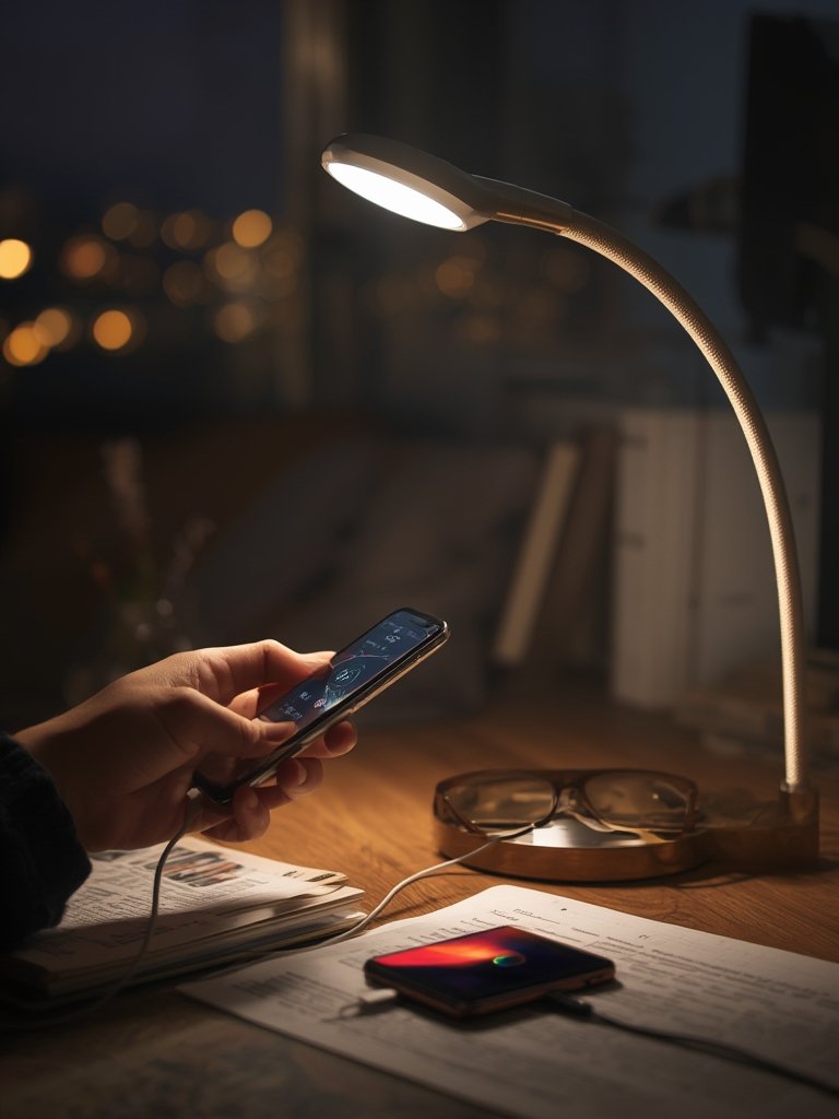 LED Lamp: 7 Ultimate Steps For Amazing Home Lighting 2026 2 Eye caring LED Lamp closeup showing light panel and controls