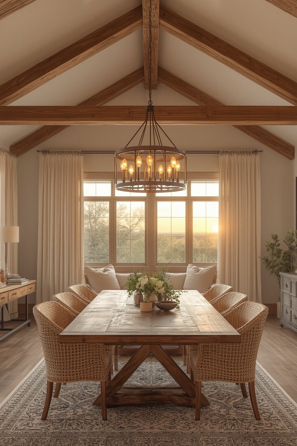 Farmhouse Chandelier: 7 Ultimate Secrets For Amazing 2026 Home Style 1 farmhouse chandelier hanging in a modern farmhouse dining room