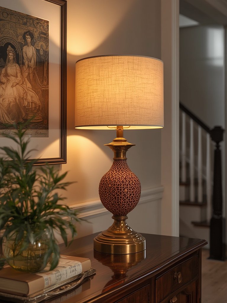 Buffet Lamp: 7 Ultimate Secrets For Amazing Decor In 2026 2 iron lace lamp detail classic formal sitting room