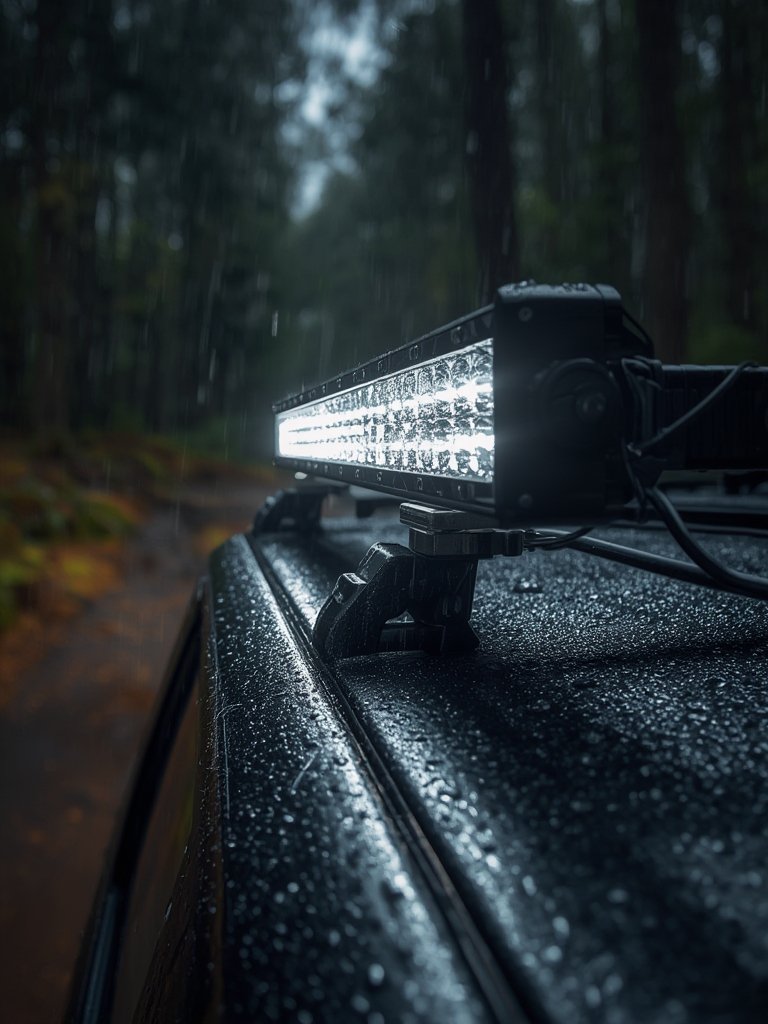 off road lighting with led lightbar