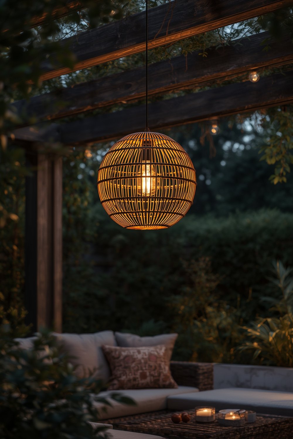 Outdoor Pendant: 7 Ultimate Steps For Amazing Lighting Solutions 1 outdoor pendant lighting installed under patio eaves