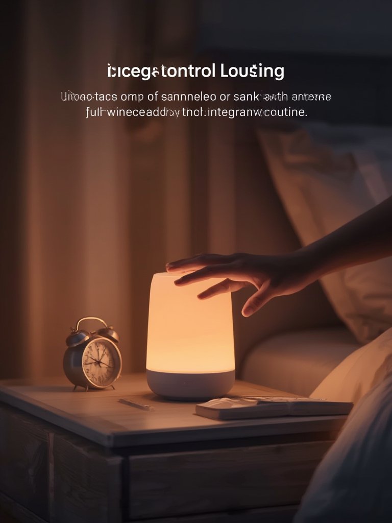 Smart Lamp: 7 Ultimate Steps For Amazing Bedroom Lighting Solutions 2026 2 voice control lamp responding to Alexa command