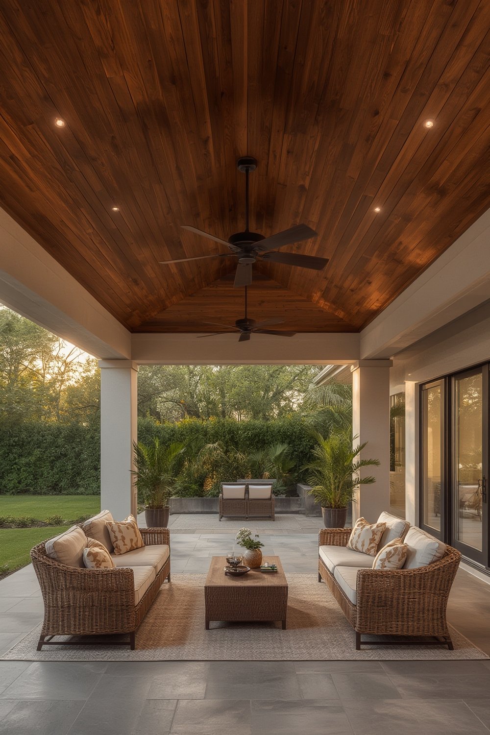 Outdoor Ceiling: 7 Ultimate Steps For Amazing Results In 2026 1 outdoor ceiling fan installed above patio seating area