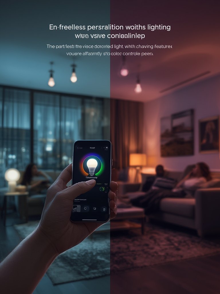 Smart Bulb: 5 Essential Steps for Amazing Home Lighting in 2026 2 Hue lighting color ambiance in modern home